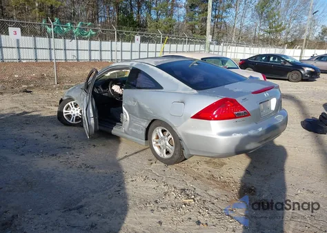 2007 Honda Accord 2.4 Lx из США, поврежденный, VIN 1HGCM72307A017646